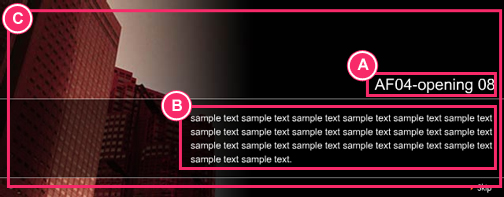 タイトル、テキスト、画像の変更 イメージ1